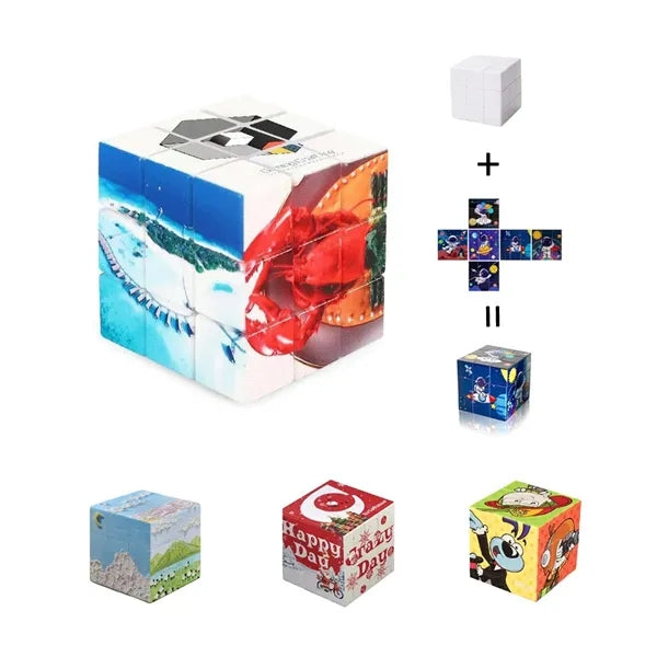 Full Color 3x3 Puzzle Cube