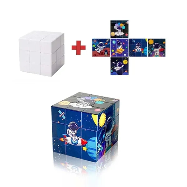 Full Color 3x3 Puzzle Cube