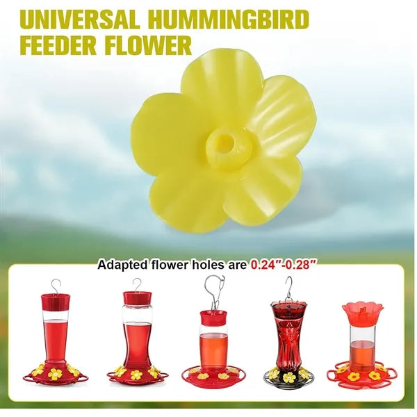 22 oz Hummingbird Flower Feeder
