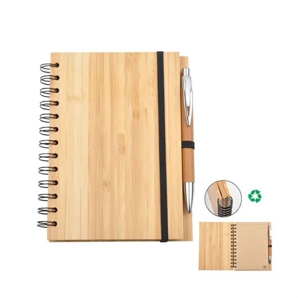 A5 Bamboo Notebook