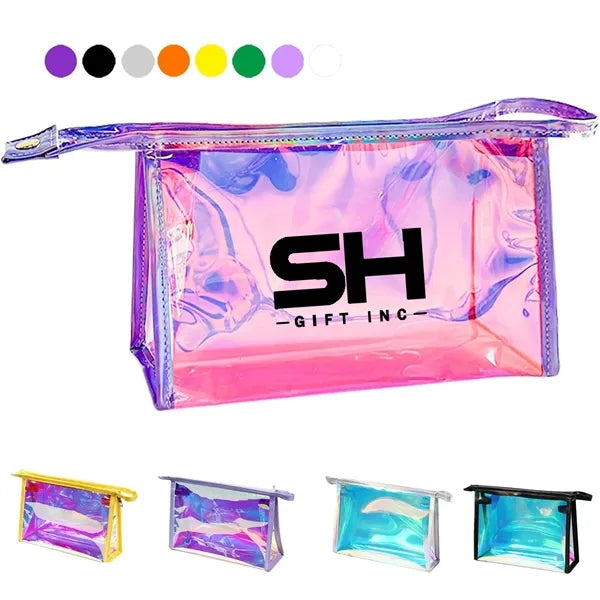 PVC Iridescent Cosmetic Bag