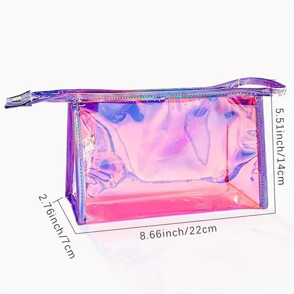 PVC Iridescent Cosmetic Bag