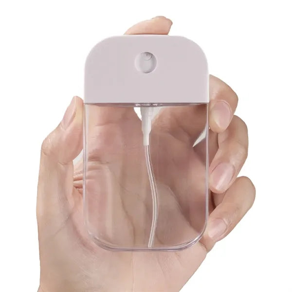 Card Spray Bottle Silicone Perfume Alcohol Portable Keychain