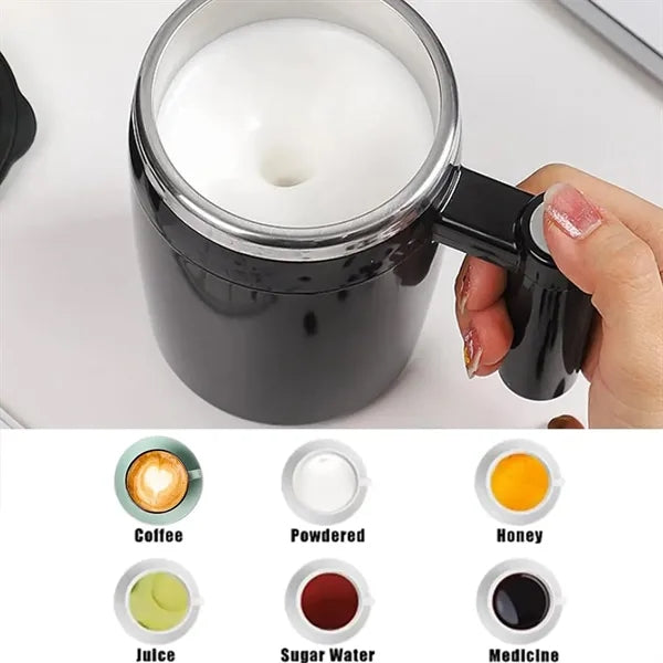 Self-Stirring Coffee Mug