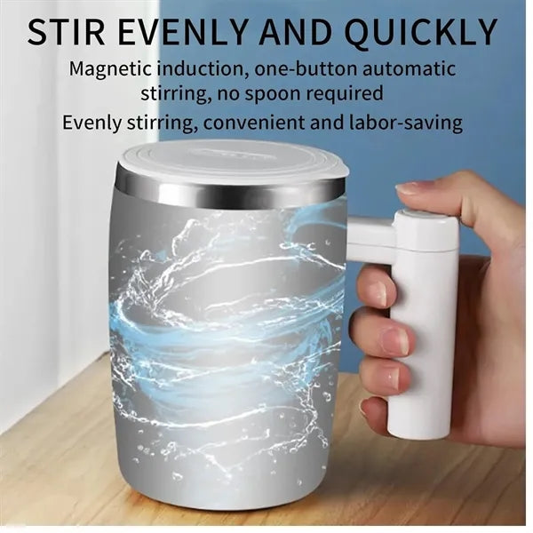 Self-Stirring Coffee Mug