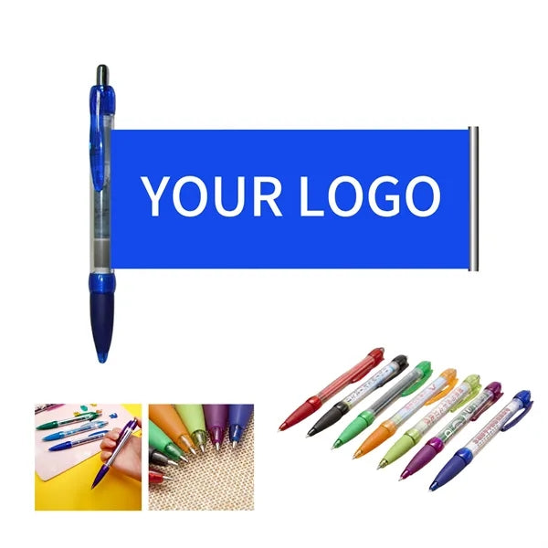 Banner Pen Ballpoint Plastic