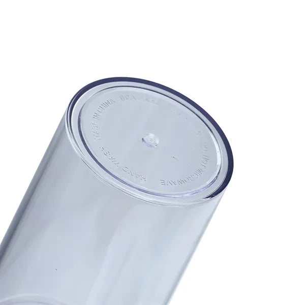 20oz. Acrylic Plastic Tumbler With Straw