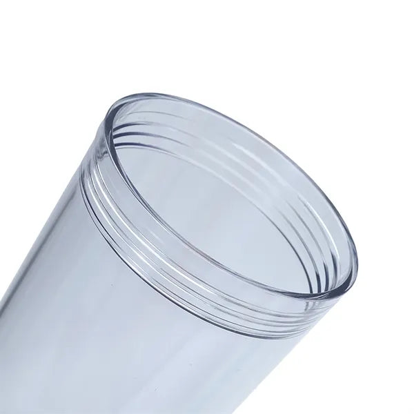 20oz. Acrylic Plastic Tumbler With Straw