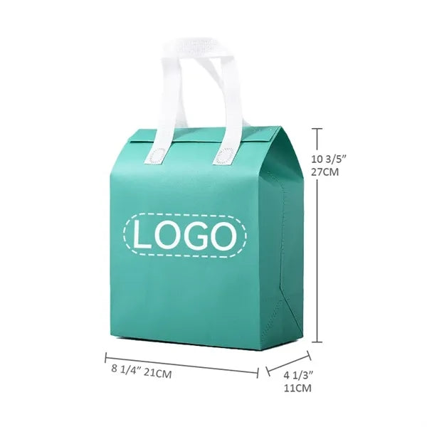 10" Classic Non-woven Fabric Catering Takeaway Bags