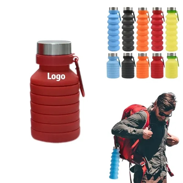 Silicone Travel Foldable Water Bottles