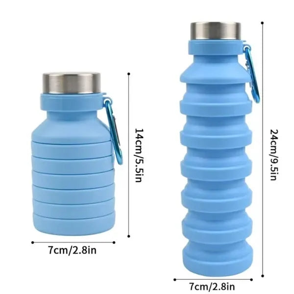 Silicone Travel Foldable Water Bottles