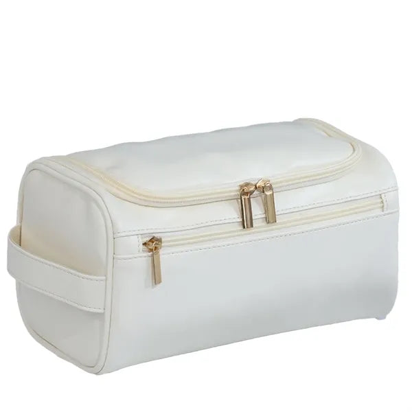 Large Capacity Toiletry Bag Portable PU Waterproof Travel
