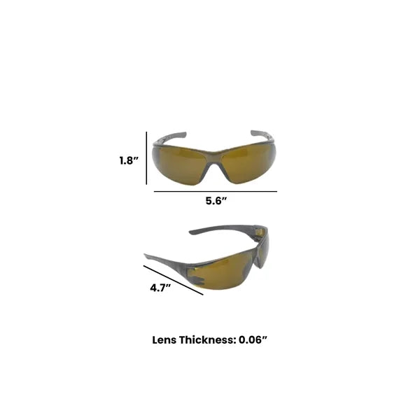 Laser Glasses 5.6" X 4.7" X 1.8"