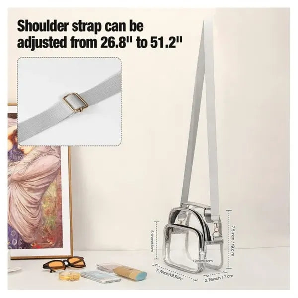 Stadium Approved PVC Clear Purse Bag