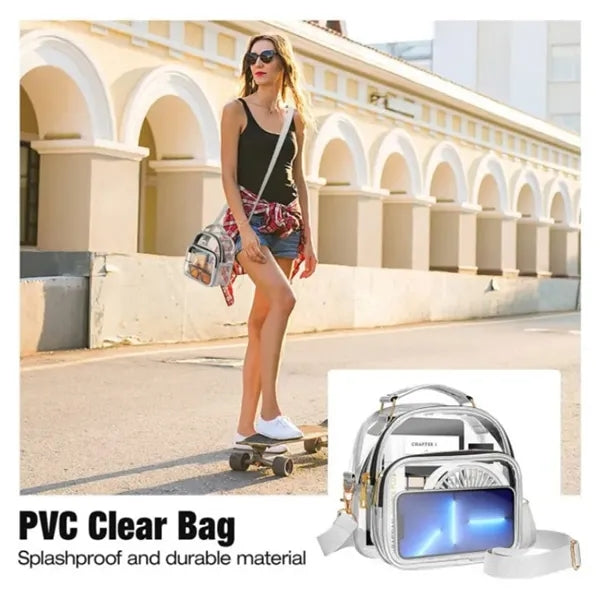 Stadium Approved PVC Clear Purse Bag
