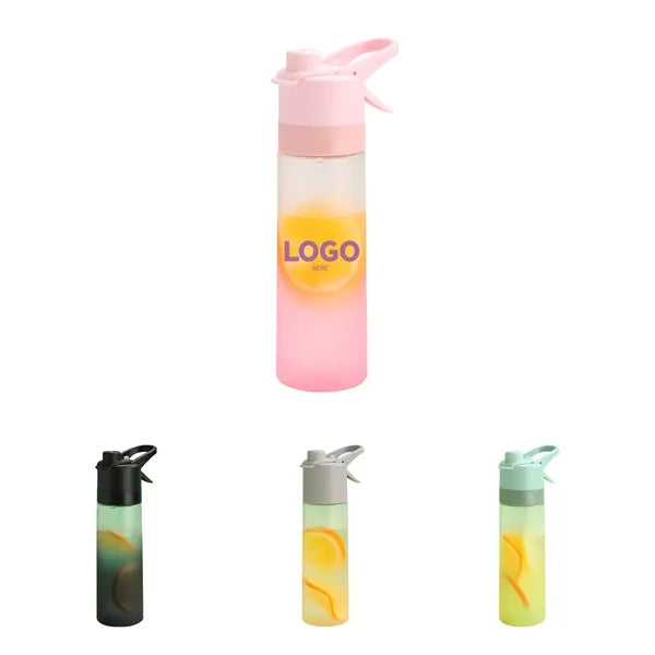 Acrylic Plastic Water Bottle 22oz with Handle