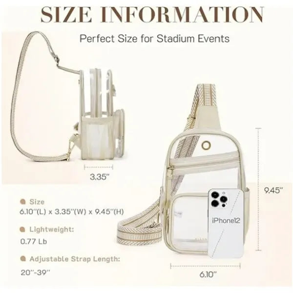 Stadium Approved Crossbody Bag
