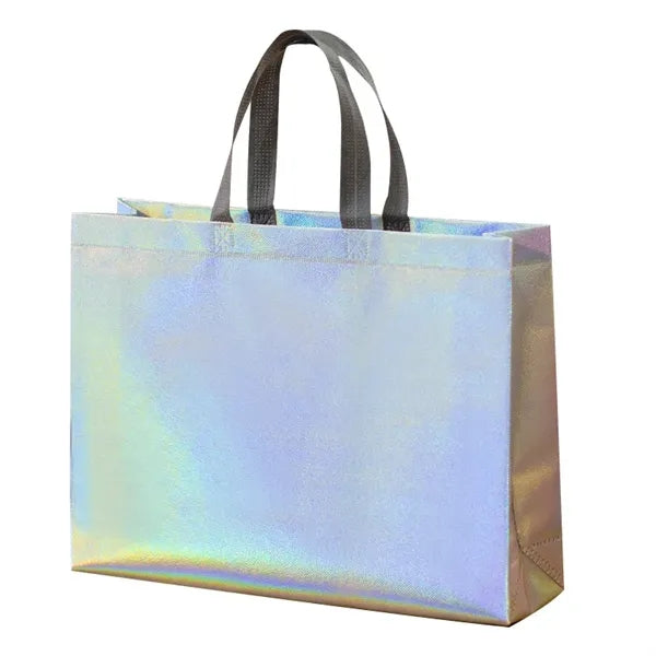 Iridescent Non-woven Shopping Bag