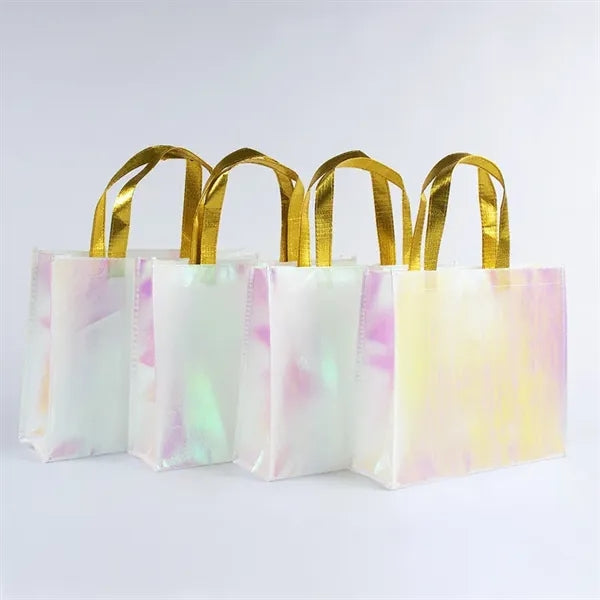 Iridescent Non-woven Shopping Bag
