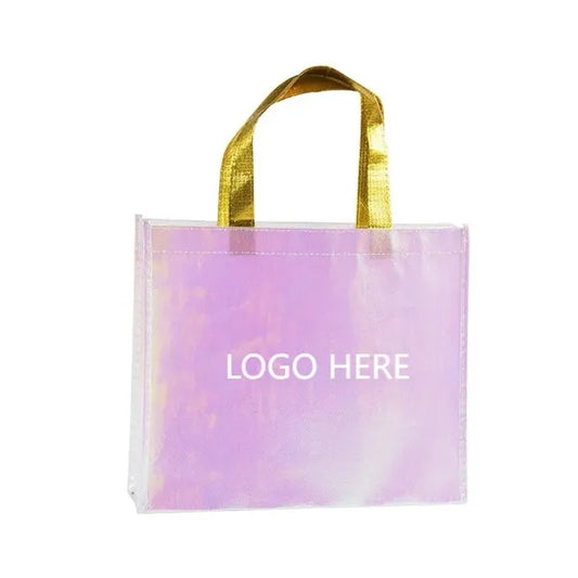Iridescent Non-woven Shopping Bag