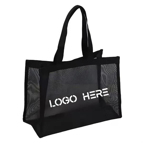 Mesh Shopping Beach Tote Bag