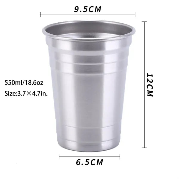 Ladder 304 Stainless Steel Curling Cup Cold Drink Coffee
