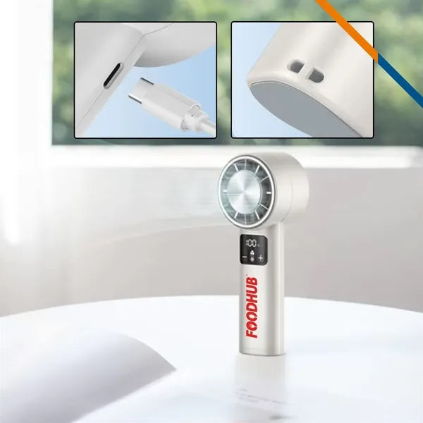 Ervin Mini Ice Cooling Handheld Fan
