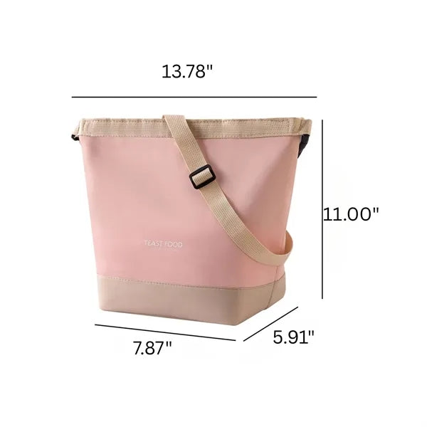 Insulated Lunch Bag With Strap