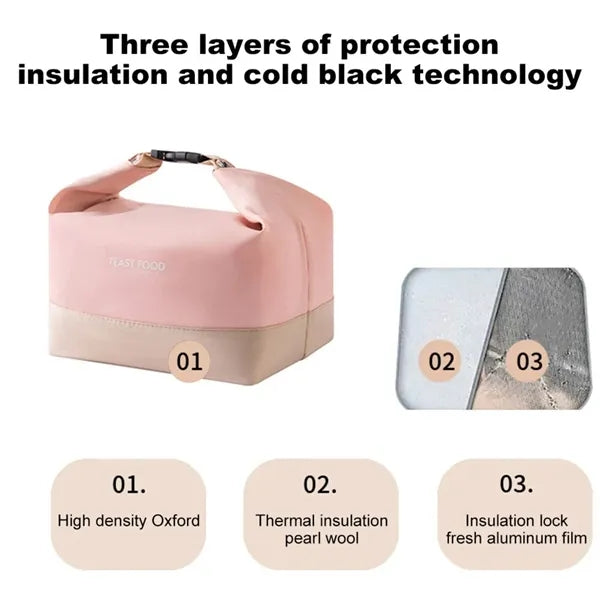 Insulated Lunch Bag With Strap