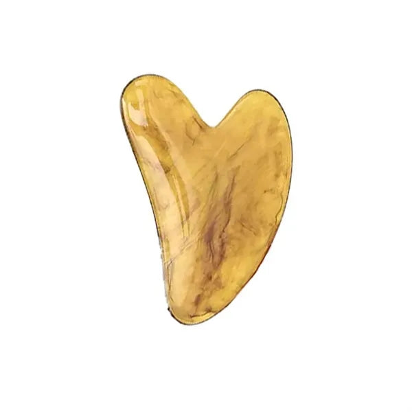 Heart Stone Guasha Board for Face Body Skin