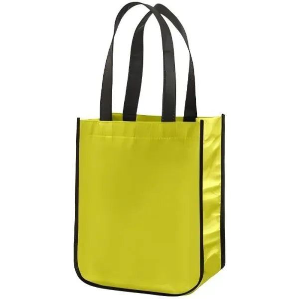 Laminated Non-woven Tote Bag With Round Corner