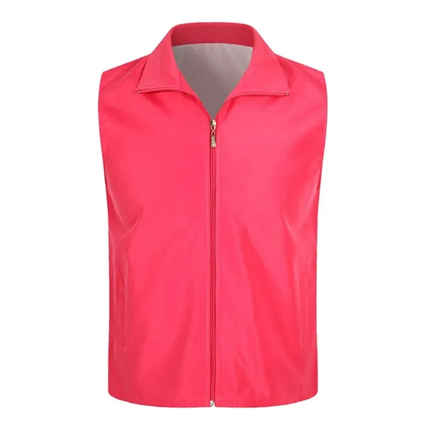 Uniform Volunteer Activity Vest With Full Zipper
