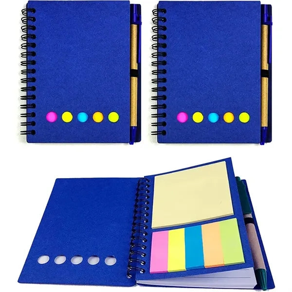 Spiral Notebook Steno Pads Lined Notepad with Pen