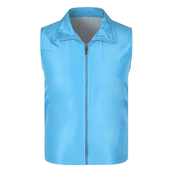 Uniform Volunteer Activity Vest With Full Zipper