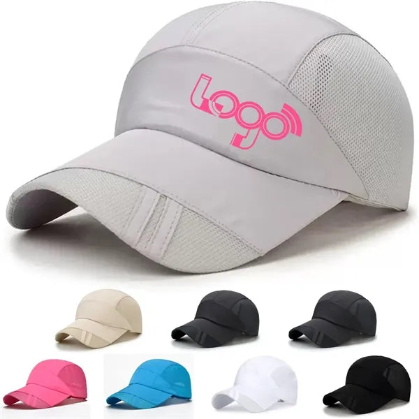 Adjustable Unisex Lightweight Mesh Baseball Cap for Sports
