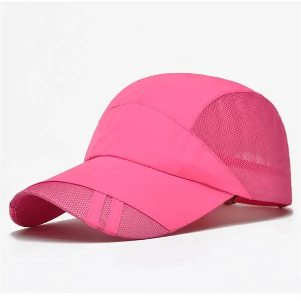 Adjustable Unisex Lightweight Mesh Baseball Cap for Sports