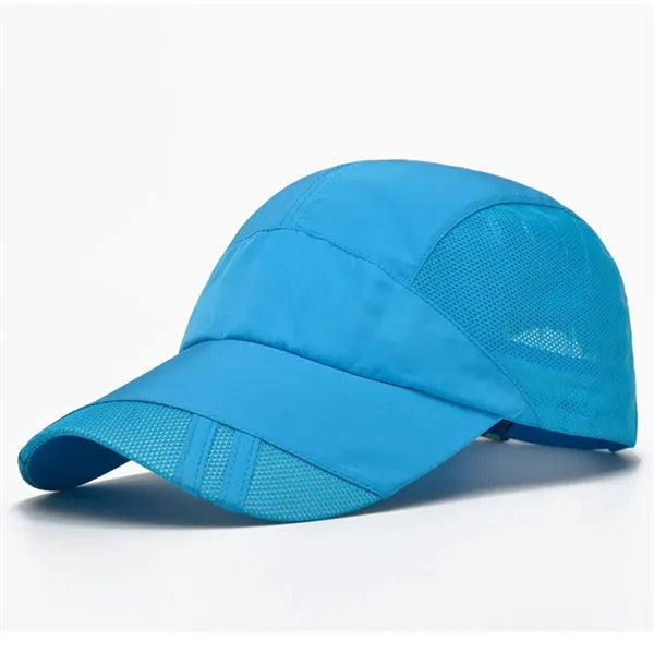 Adjustable Unisex Lightweight Mesh Baseball Cap for Sports