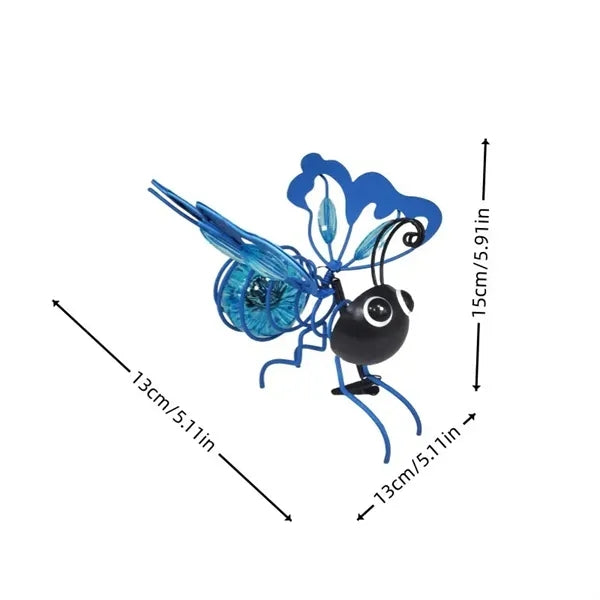 Garden Hanging Glow in the Dark Bee Ornament