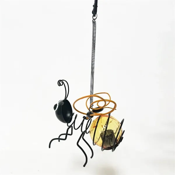 Garden Hanging Glow in the Dark Bee Ornament