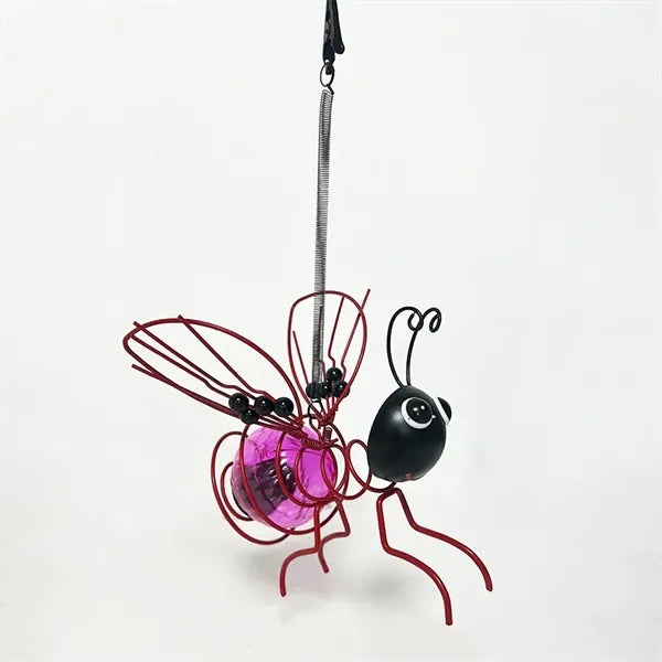 Garden Hanging Glow in the Dark Bee Ornament