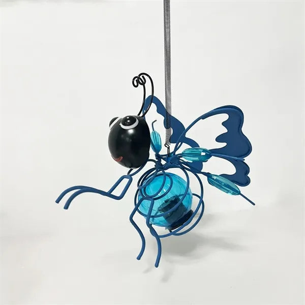 Garden Hanging Glow in the Dark Bee Ornament