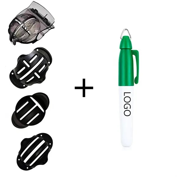 Set 5 Golf Ball Line Marker Tool