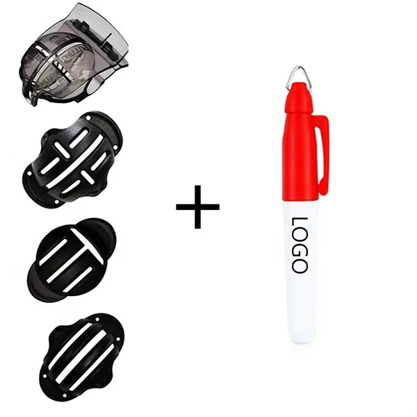 Set 5 Golf Ball Line Marker Tool