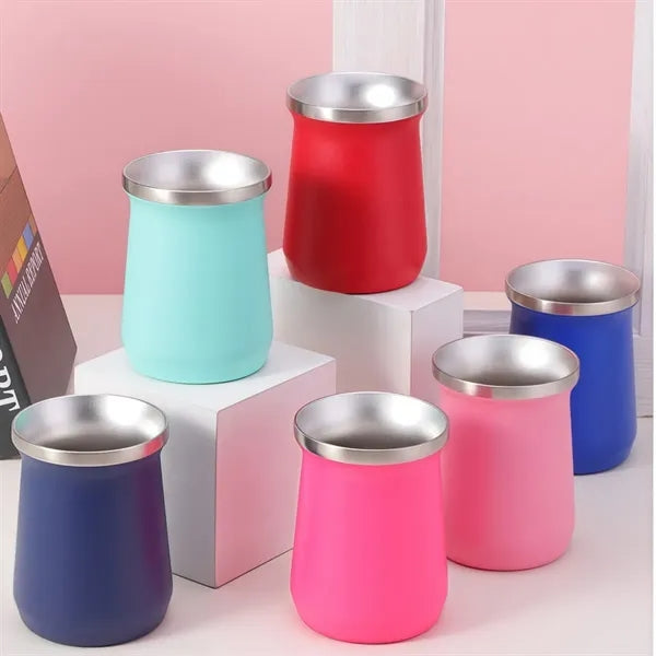 Yerba Mate Cup Stainless Steel Gourd