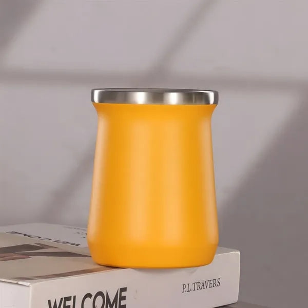 Yerba Mate Cup Stainless Steel Gourd