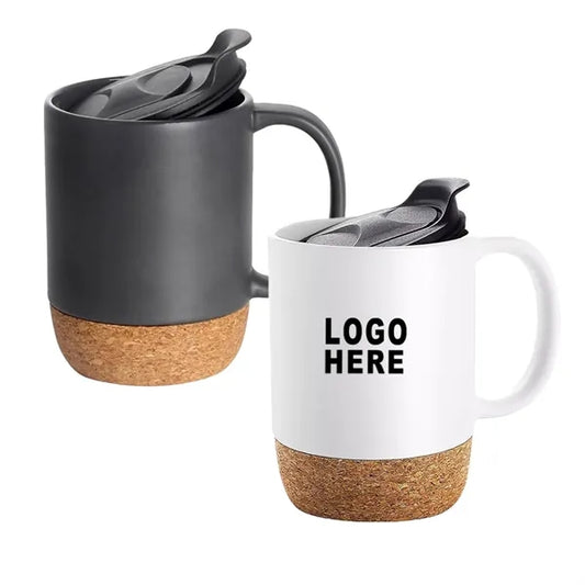 Cork Bottomed Ceramic Mug Coffee Cup