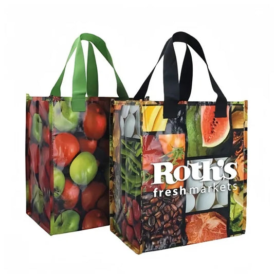 Recycled Vibrant Glossy Finish PP Woven Bag