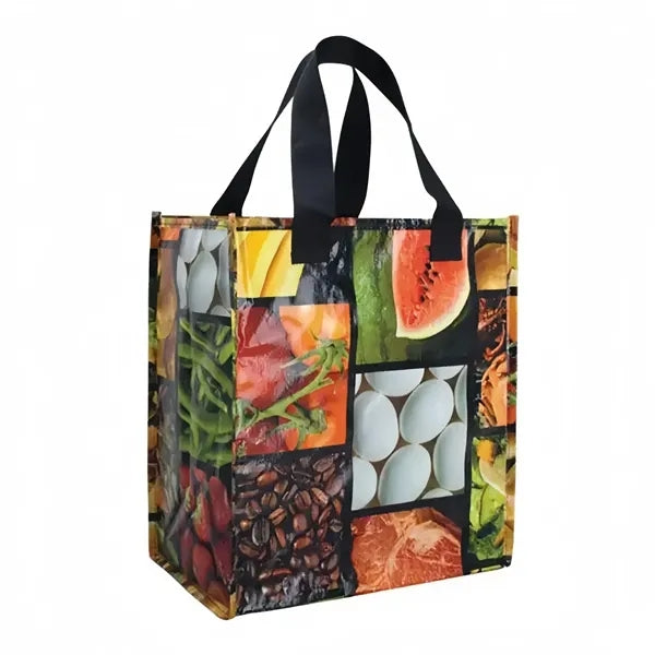 Recycled Vibrant Glossy Finish PP Woven Bag
