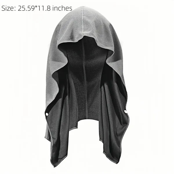 U Shaped Cooling Feeling Hoodie Towel