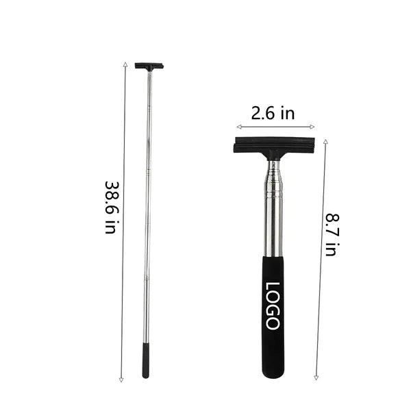 Mini Portable Car Mirror Blade Retractable Wiper